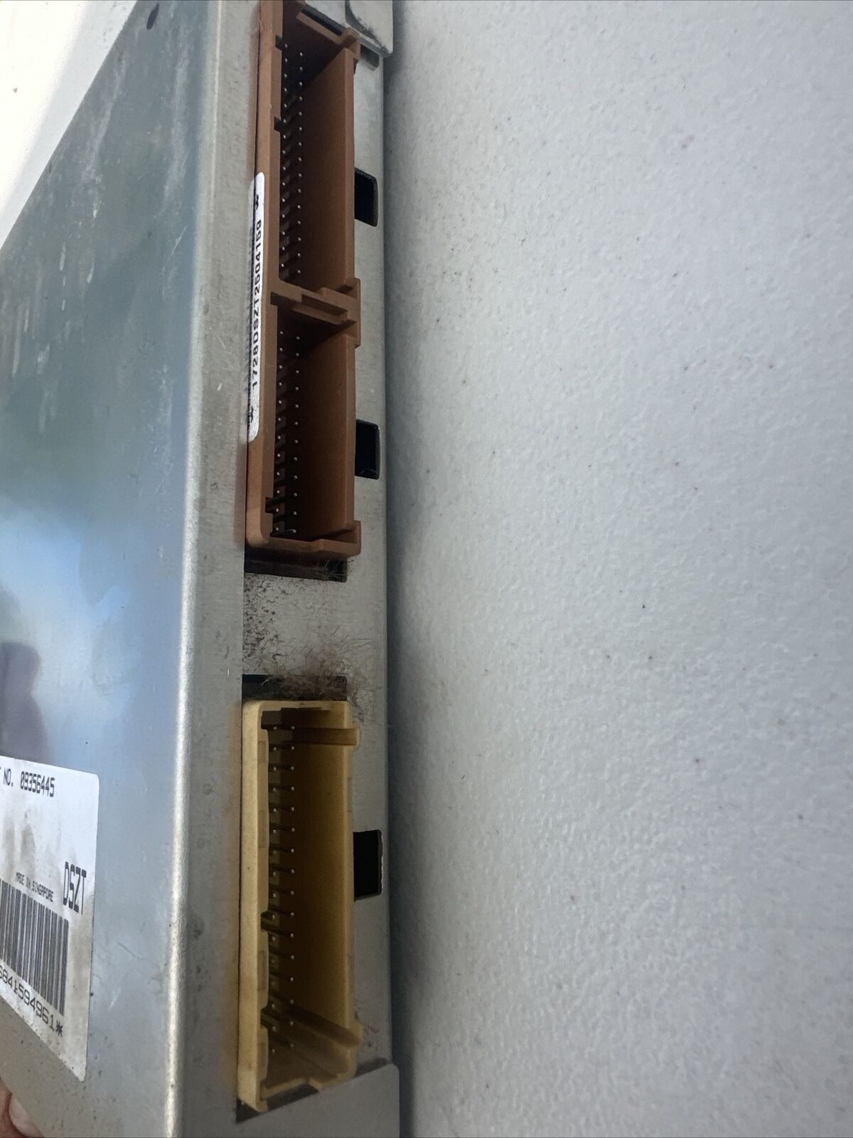 HOLDEN COMMODORE VY V6 ECOTEC ECU 09356445 16269238 DTCF A027