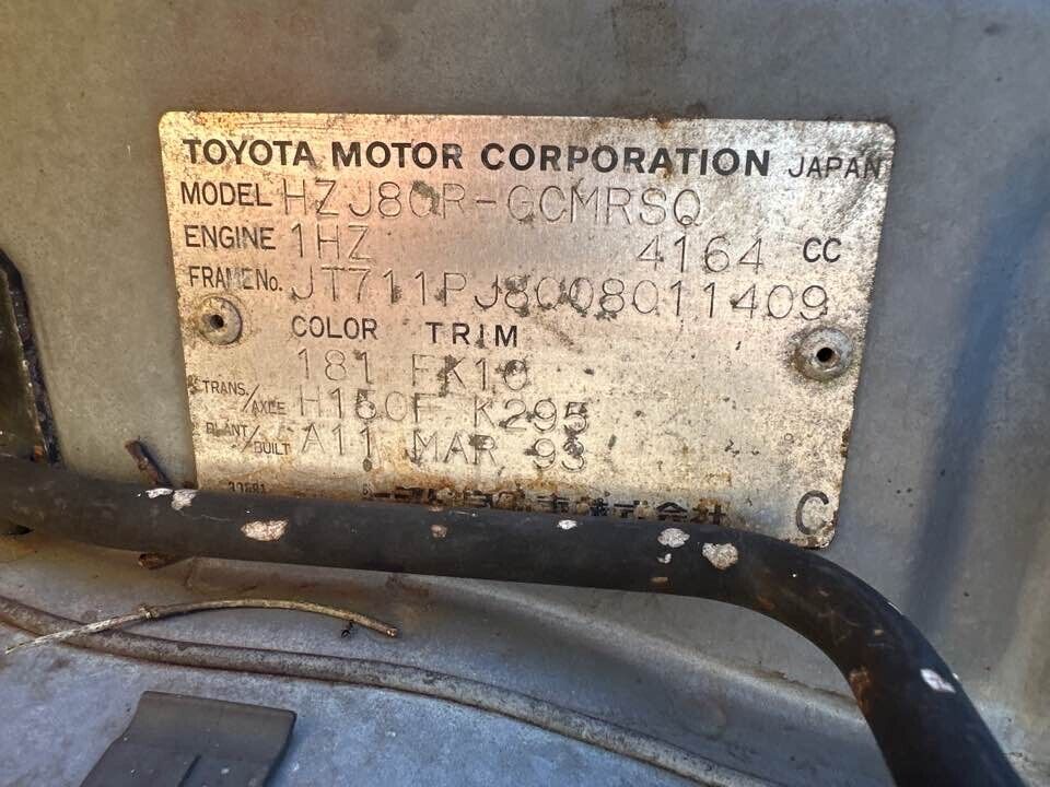 1993 Toyota 80 Series Land Cruiser Dash Light Dimmer #B257