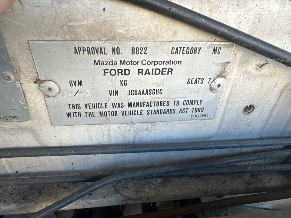 1993 Ford Raider Speedo Drive Sensor #B278