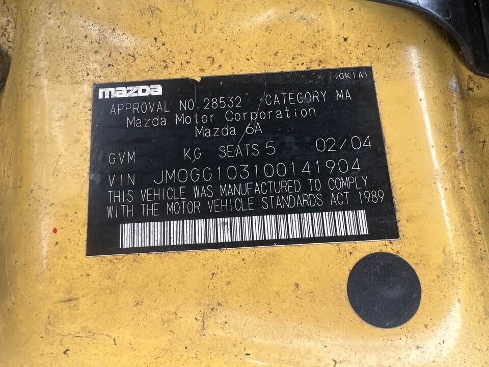 2004 Mazda 6 Fuel Tank Sender Unit #B404