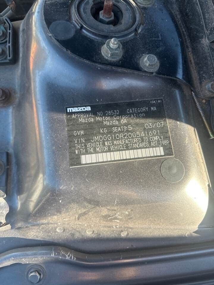 2007 Mazda 6 Centre Dash Facia #B244