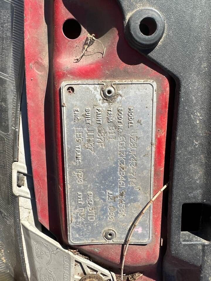 2007 Holden Crewman S Door Locking Mechanism RH Drivers Rear #B251