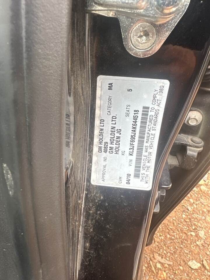 2010 Holden Cruze Seat Belt Stalk LH Rear #B166