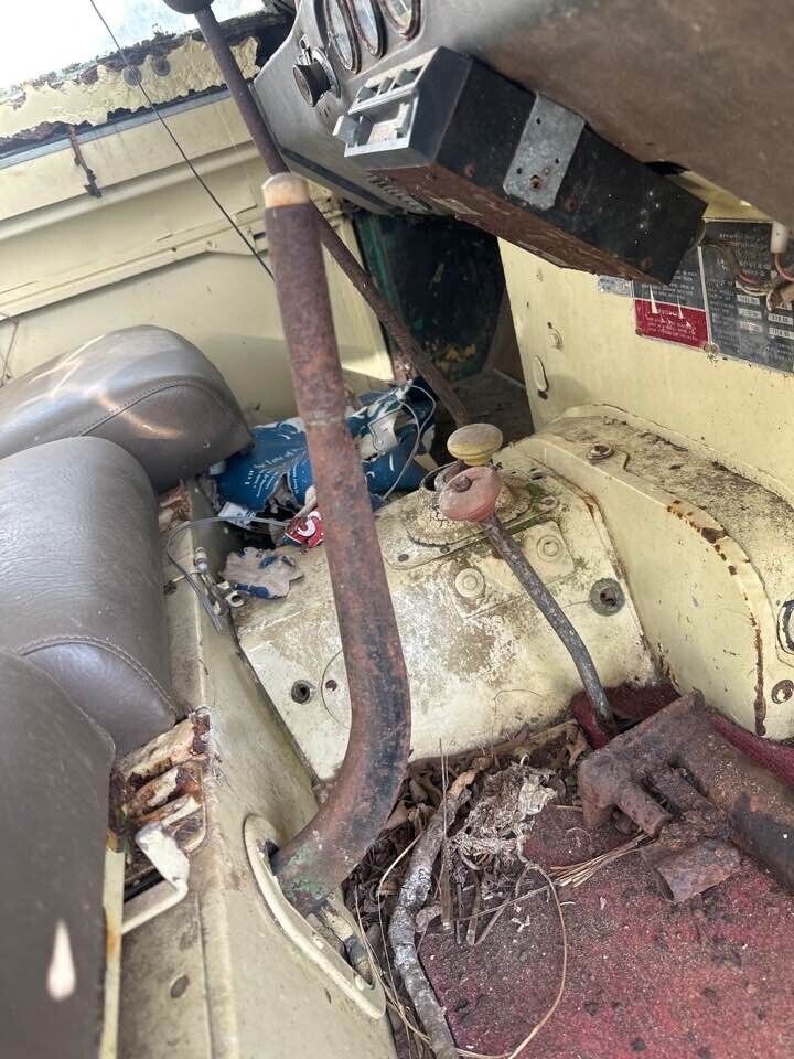 1974 Land-Rover 109 Hand Brake Lever #B317