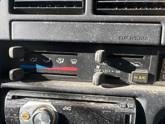 1992 Toyota 4Runner AC Controls #B284