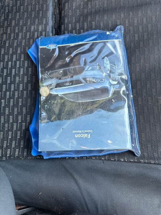 2008 Ford Fg Falcon Operators Manual & Case #B227