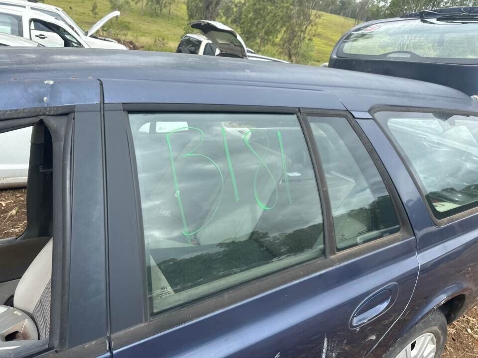 2008 Ford Falcon Fg LH Passengers Rear Window Glass #B181