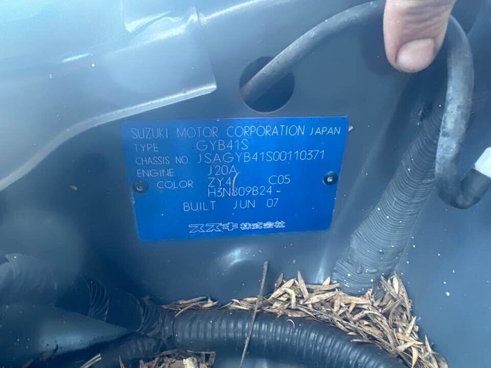 2007 Suzuki Sx4 ECU #B119