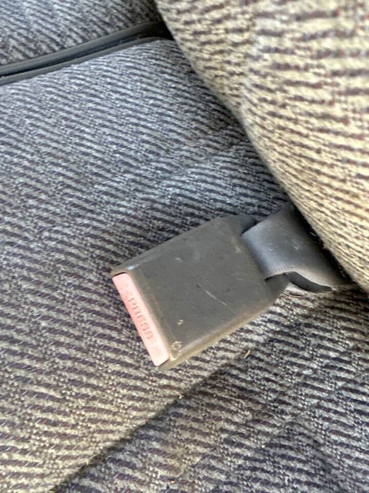 1992 Toyota 4Runner Seat Belt Stalk LH Rear #B284