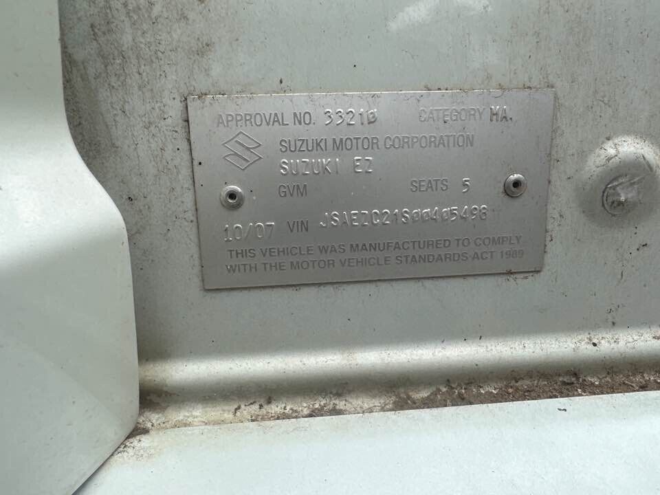 2007 Suzuki Swift Aircon Vents Front CENTRE #B228