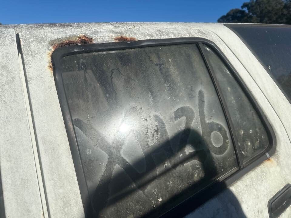 1992 Toyota 4Runner LH Passengers Rear Window Glass #B284