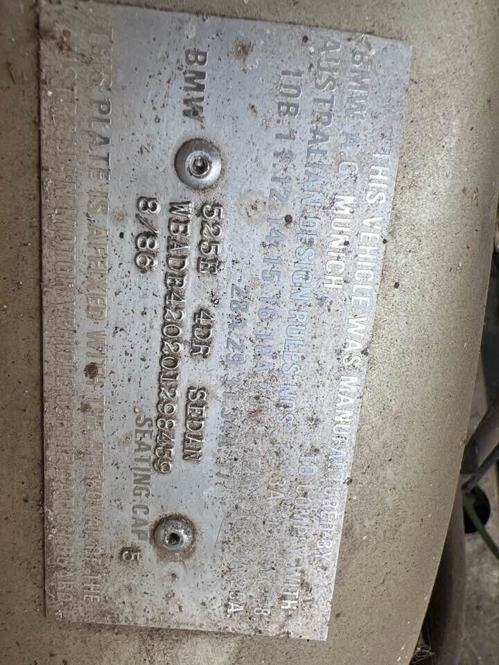 1986 Bmw 525 E28 Lower Control Arm LH Passengers Front #B101