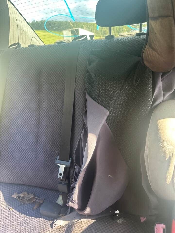 2007 Toyota Yaris Rear Centre Seat Belt #B145