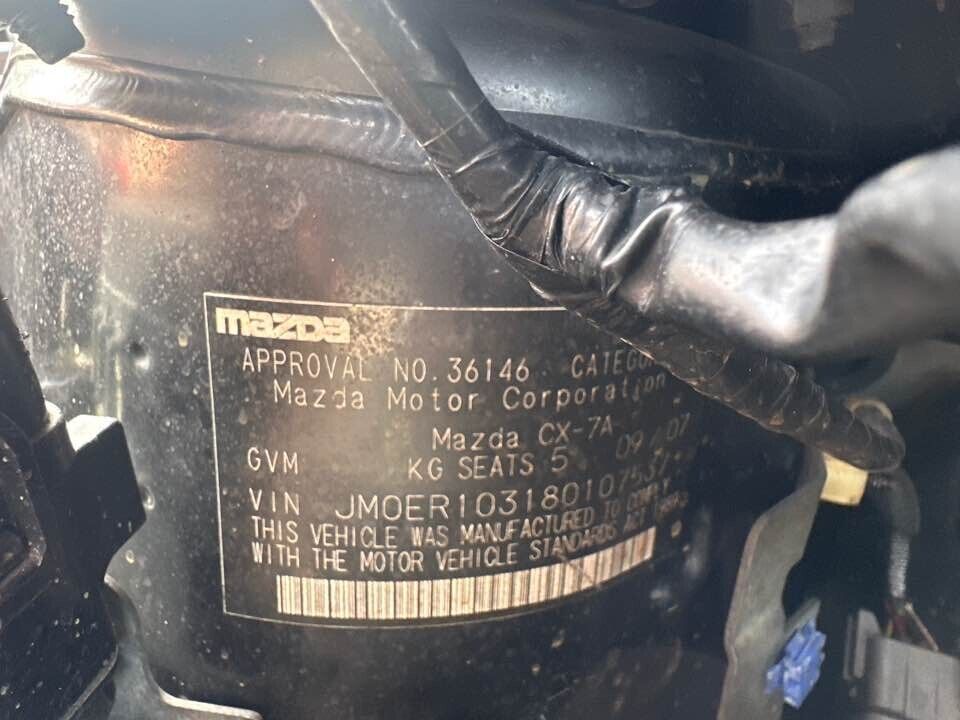 2007 Mazda Cx-7 Air Conditioning Compressor #B215