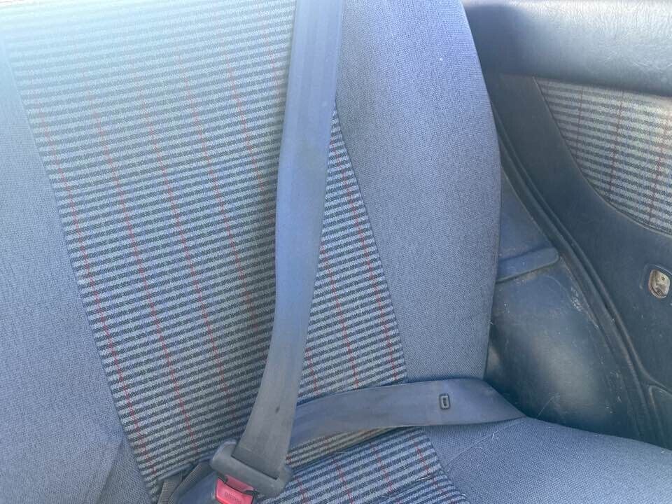 1993 Daihatsu Charade LH passenger Rear Seat Belt #B340