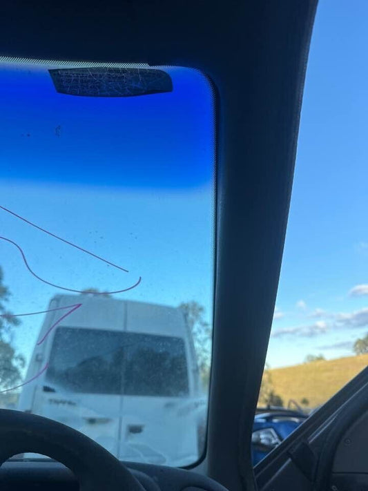 1995 Ford Ef Fairmont Windscreen RH Inner Pillar Trim #B237