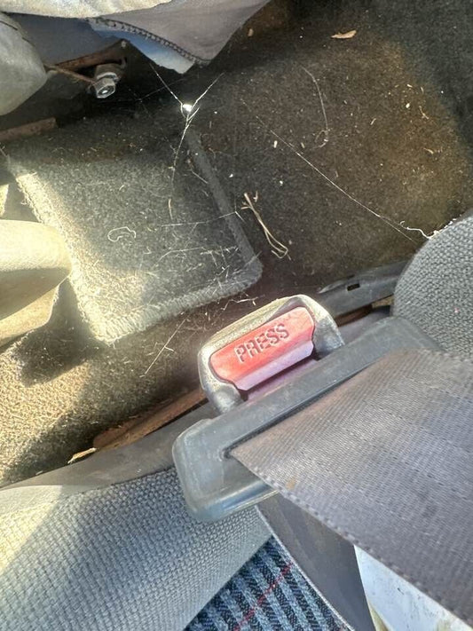 1993 Daihatsu Charade Seat Belt Stalk LH Front #B340