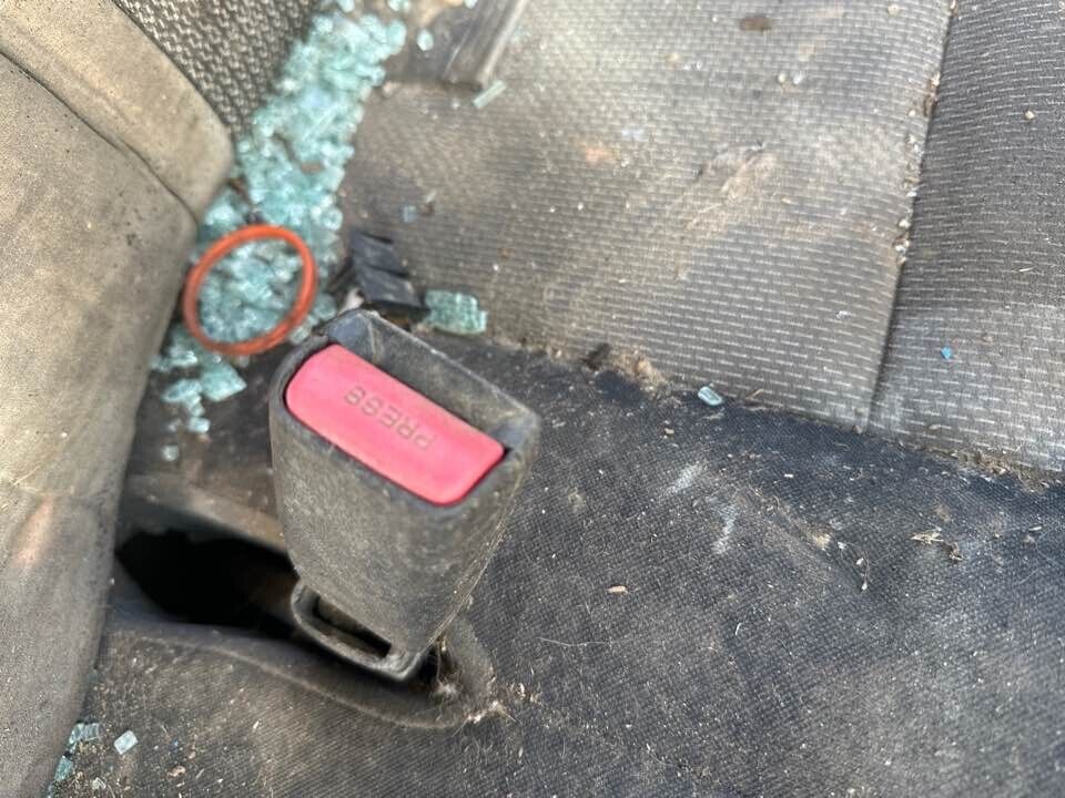 2008 Ford Ranger Seat Belt Stalk LH Front #B316