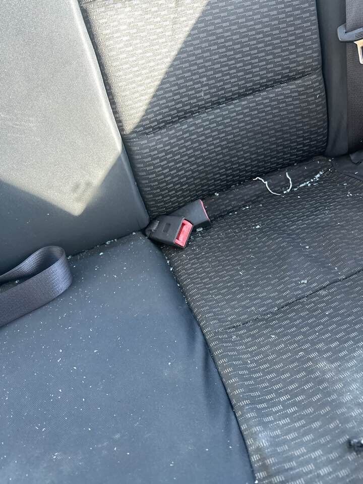 2008 Ford Fg Falcon Seat Belt Stalk LH Rear #B227