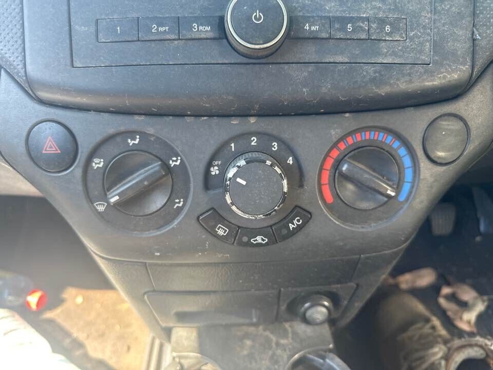 2008 Holden Barina AC Controls #B152