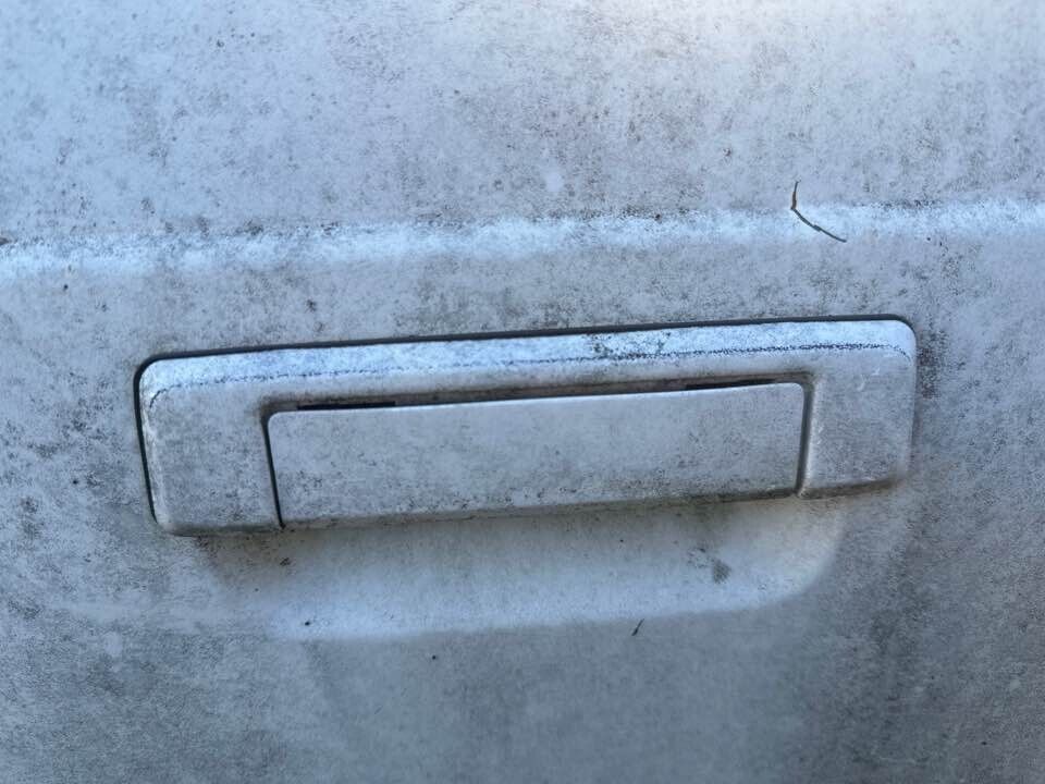 1993 Ford Raider Outer Door Handle LH Passengers Rear #B278