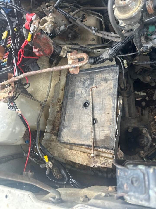 1990 Holden Tf Rodeo Battery Tray #B132