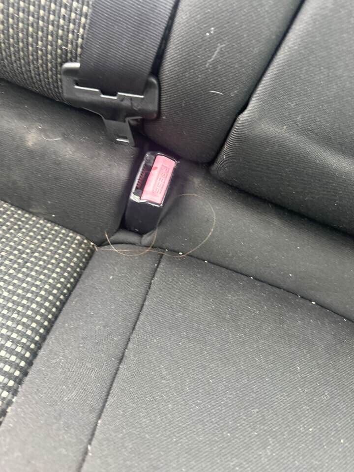 2007 Peugeot 407 Seat Belt Stalk RH Rear #B137