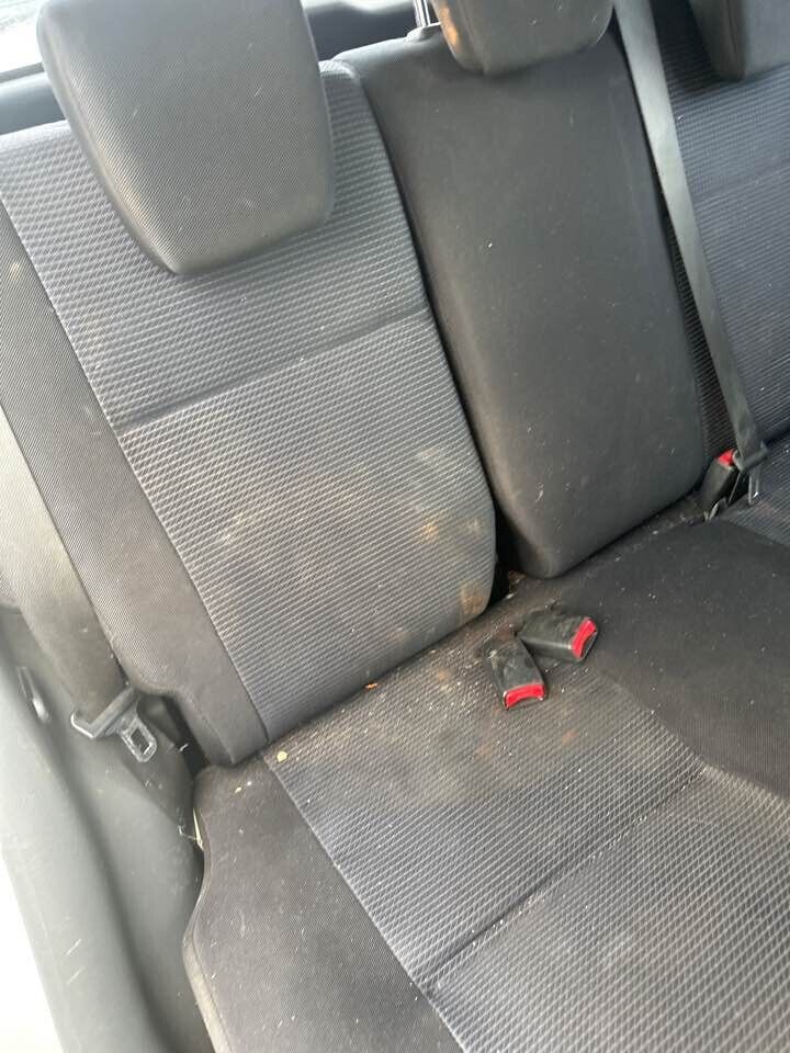 2007 Suzuki Swift Seat Belt Stalk RH Rear #B228