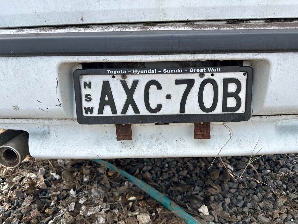 1992 Honda Integra Rear number Plate Holder #B196