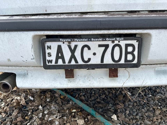 1992 Honda Integra Rear number Plate Holder #B196