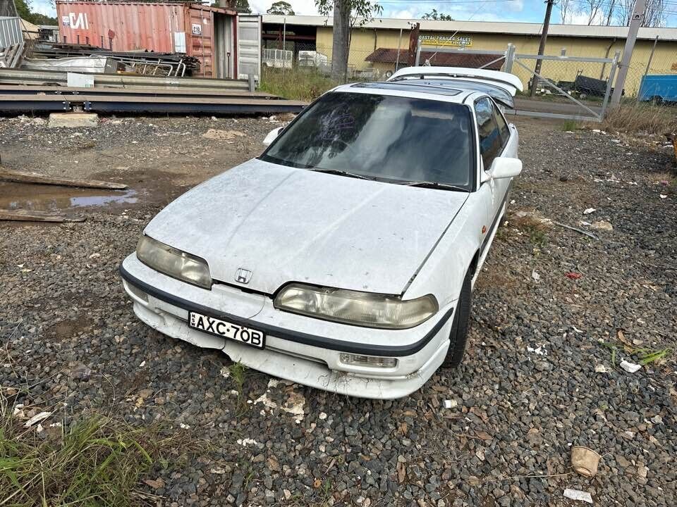 1992 Honda Integra LH Passengers Front Window Glass #B196