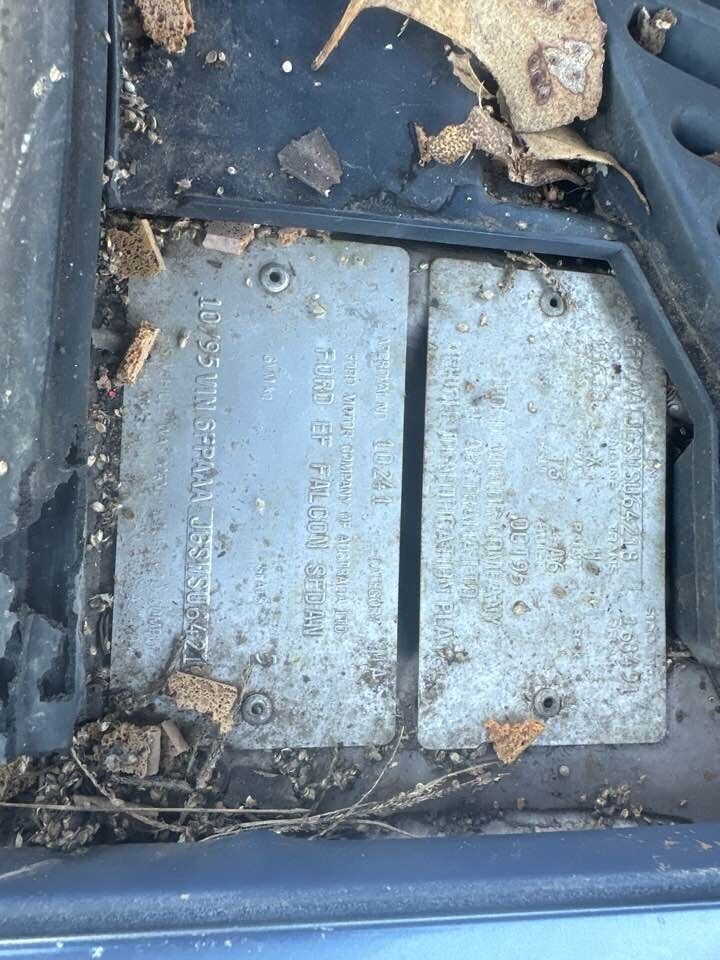 1995 Ford Ef Fairmont Air Cleaner Box & Pipe #B237