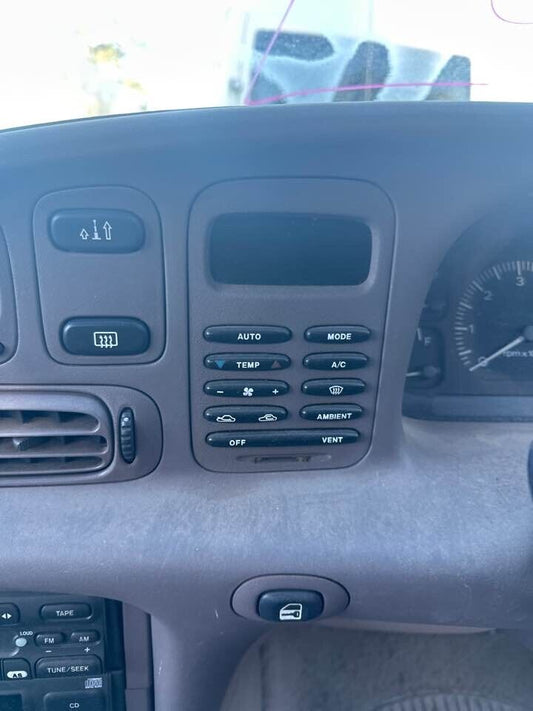 1995 Ford Ef Fairmont AC Controls #B237