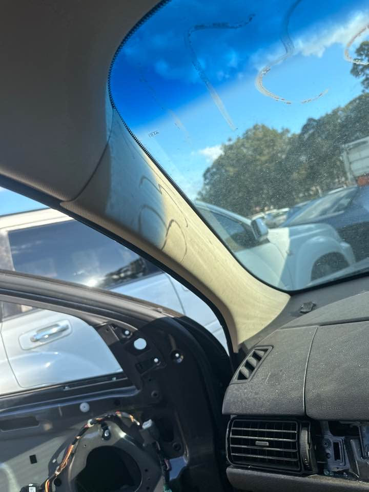 2008 Ford Falcon Xr6 Windscreen LH Inner Pillar Trim #B371