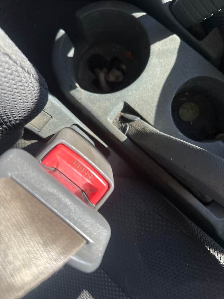 2007 Kia Rio Seat Belt Stalk RH Front #B357