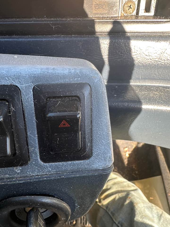 1987 Mitsubishi Magna Hazard Light Switch #B344