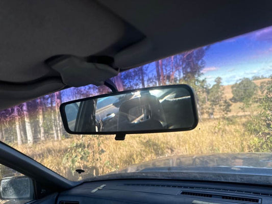 1987 Mitsubishi Magna Internal Rear Vision Mirror #B344