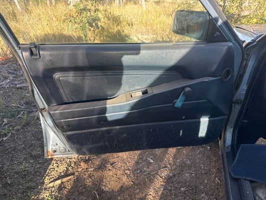 1987 Mitsubishi Magna LH Passengers Front Door Trim #B344