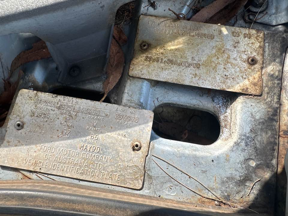 1990 Ford Ea Falcon Brake Master Cylinder #B400