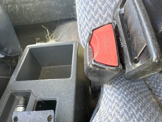 1987 Mitsubishi Magna Seat Belt Stalk LH Front #B344