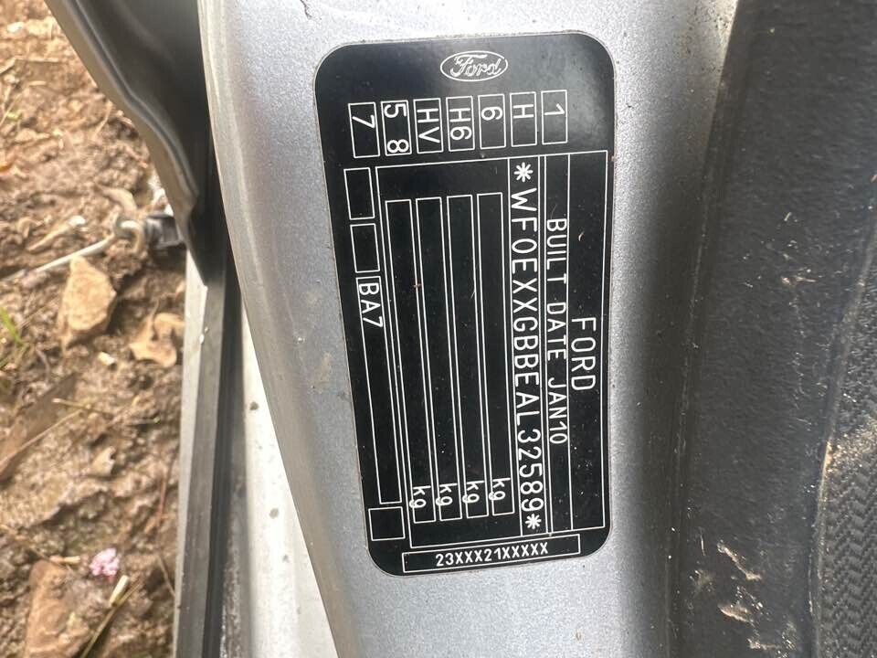 2010 Ford Mondeo LH Passengers Front Seat Belt #B402